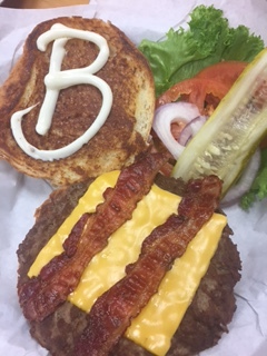 bacon cheese burger