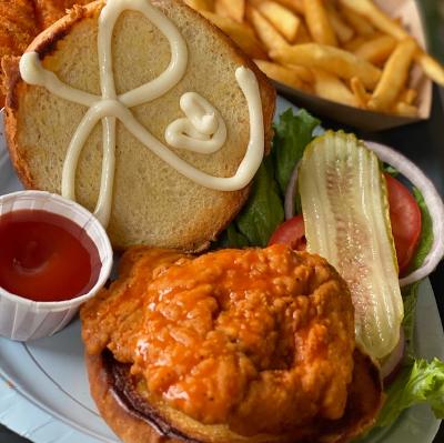 Buffalo Chicken Burger